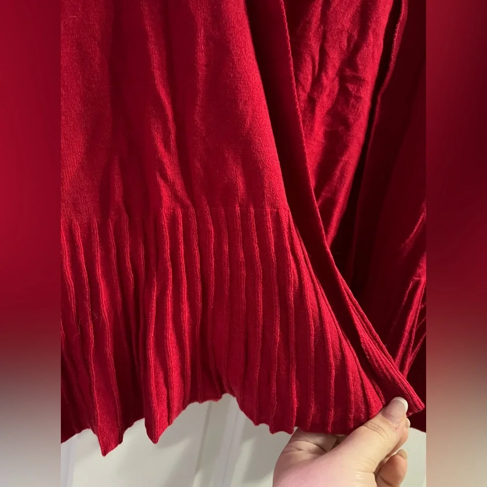NEW Grace Karin Women’s Casual Cropped Red Cardigan. - Picture 6 of 8